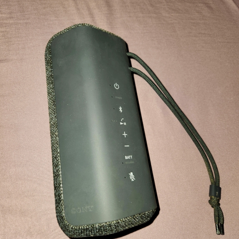 Sony Black Portable Speaker with Strap